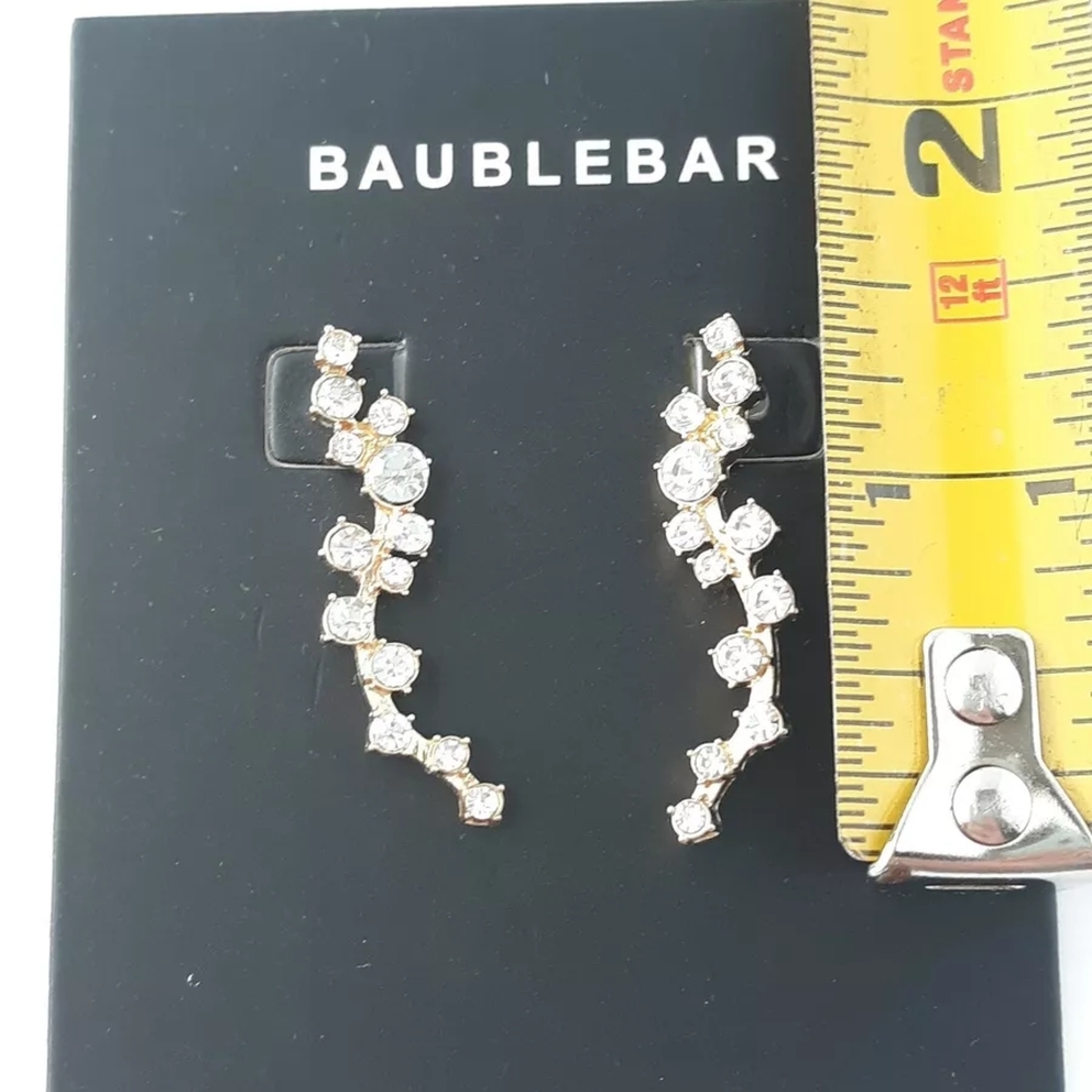 BaubleBar Gold and Silver Earrings
